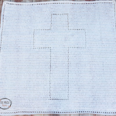 Crochet Cross Baby Blanket | PDF Crochet Pattern